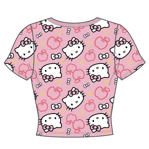 Picture of Hello Kitty Juniors Cropped Baby Tee