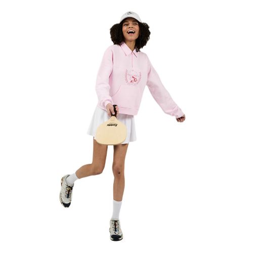 Picture of Hello Kitty Pickleball Club Quarter Zip Sweatshirt