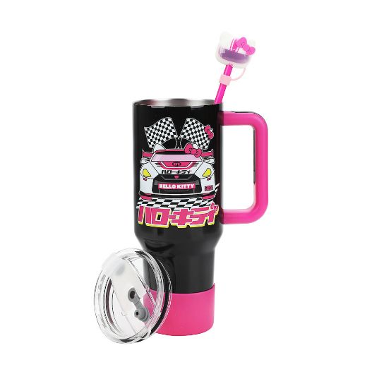 Picture of Hello Kitty Tokyo Speed & Straw Cover 40 oz Stainless Steel Tumbler