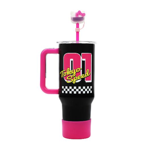 Picture of Hello Kitty Tokyo Speed & Straw Cover 40 oz Stainless Steel Tumbler