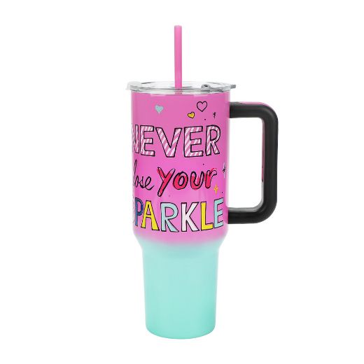 Picture of Hello Kitty Never Lose Your Sparkle 40 oz Stainless Steel Tumbler