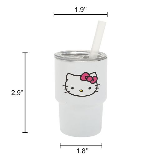 Picture of Hello Kitty & Friends 4 pc. Stainless Steel Mini Tumbler Set