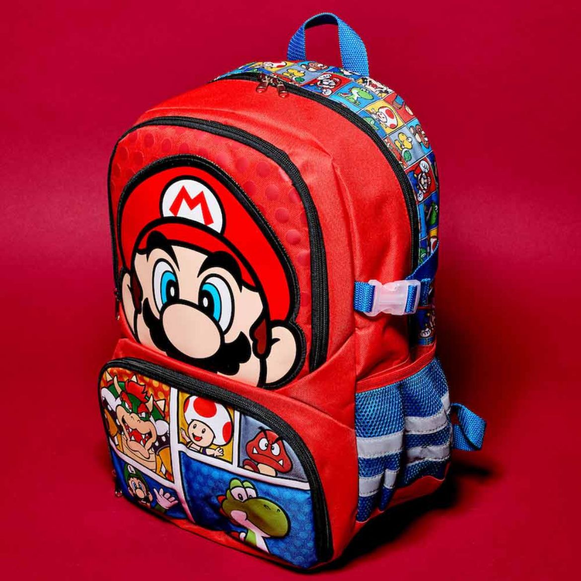 Picture of Super Mario Characters AOP Youth Sports Backpack