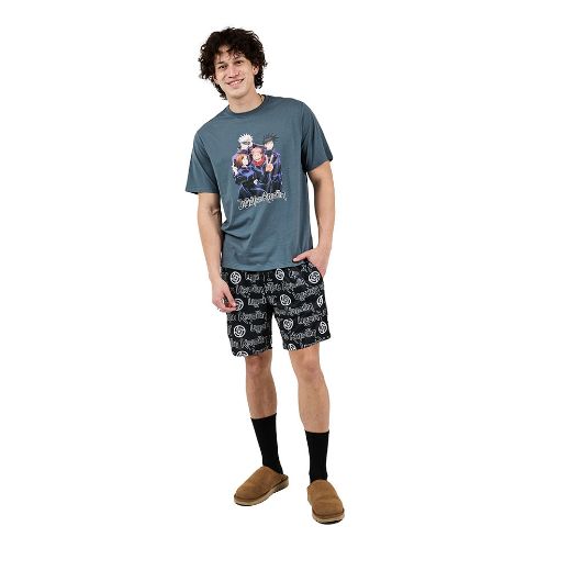 Picture of Jujutsu Kaisen Mens Tee & Short Sleep Set