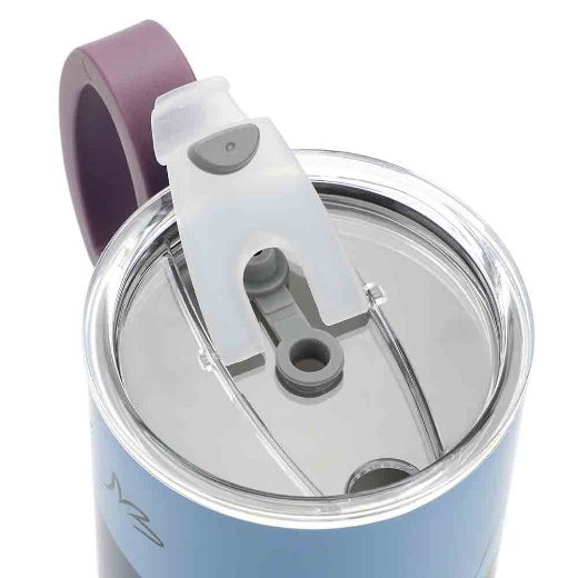 Picture of Disney Stitch Hands Up Sculpted Handles 40 oz Stainless Steel Tumbler