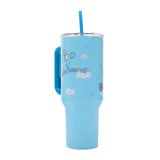 Picture of Cinnamoroll with Unicorn 40 oz Stainless Steel Tumbler