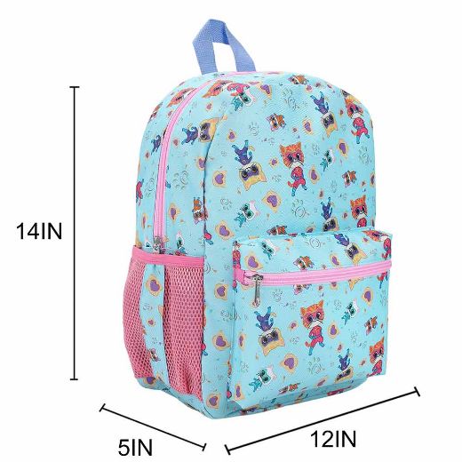 Picture of SuperKitties Characters AOP Youth Backpack