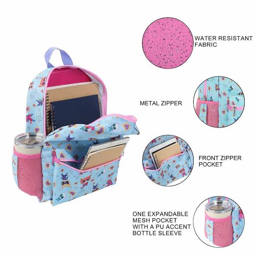 Picture of SuperKitties Characters AOP Youth Backpack