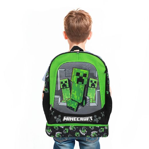 Picture of Minecraft 5 pc Youth Backpack Set