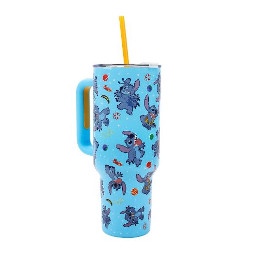 Picture of Disney Stitch 40 oz. Stainless Steel Tumbler & Bag Set