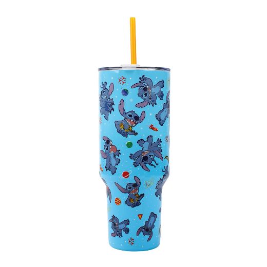 Picture of Disney Stitch 40 oz. Stainless Steel Tumbler & Bag Set