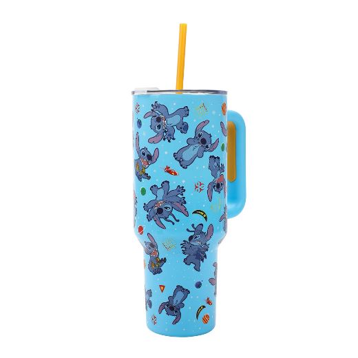 Picture of Disney Stitch 40 oz. Stainless Steel Tumbler & Bag Set