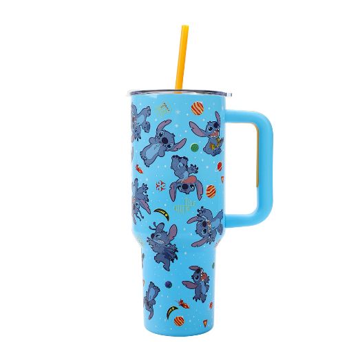 Picture of Disney Stitch 40 oz. Stainless Steel Tumbler & Bag Set