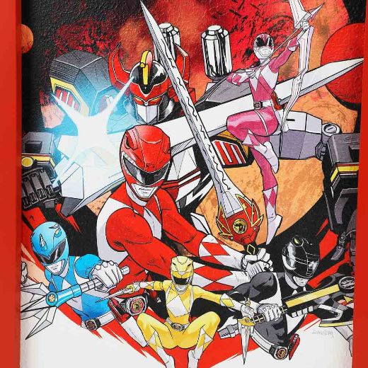 Picture of Power Rangers on 11x18 in. Printed Frame