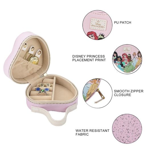 Picture of Disney Princess Heart Jewelry Travel Bag