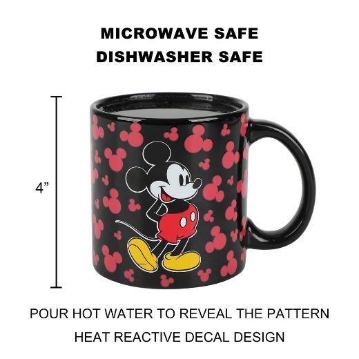 Picture of Disney Mickey Mouse Heat Reactive 16 oz. Ceramic Mug