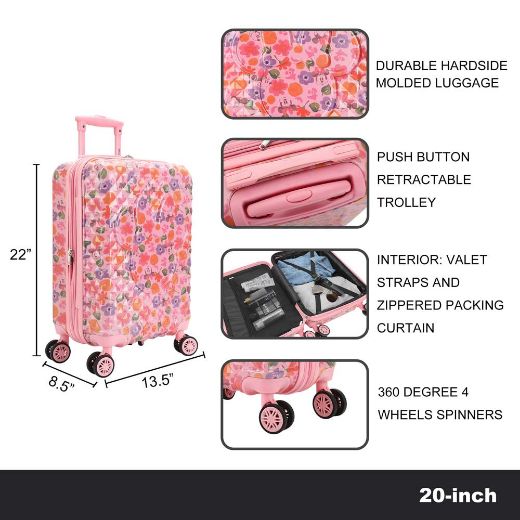 Picture of Disney Minnie Mouse 20 in. Rolling Luggage