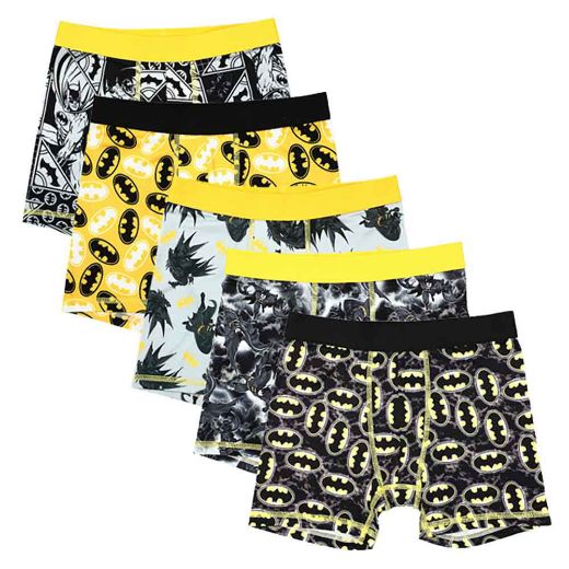 Picture of DC Comics Batman AOP Youth 5 pc. Boxer Briefs
