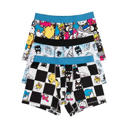 Picture of Hello Kitty & Friends AOP Adult 3 pc. Boxer Briefs
