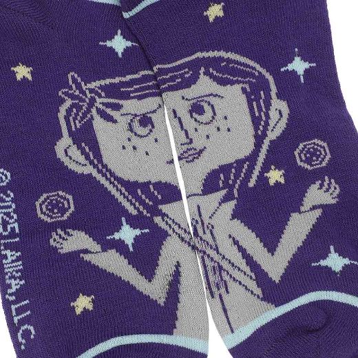 Picture of Coraline Characters 5 Pair Ankle Socks