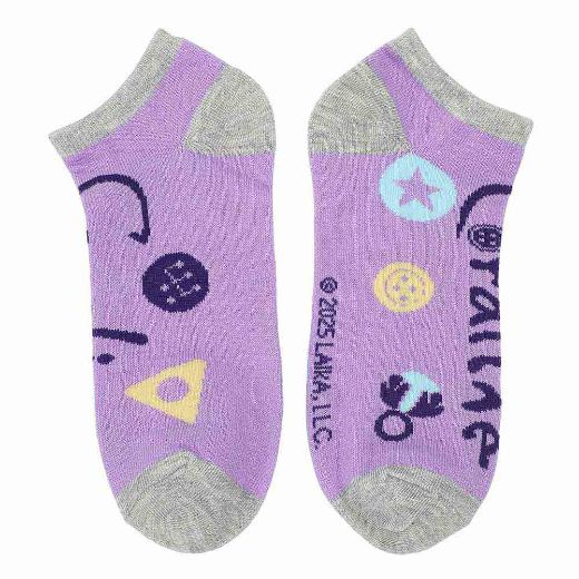 Picture of Coraline Characters 5 Pair Ankle Socks