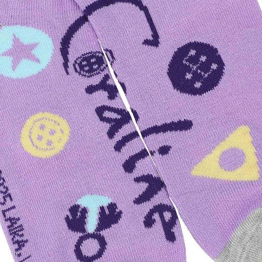 Picture of Coraline Characters 5 Pair Ankle Socks