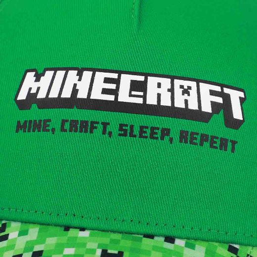 Picture of Minecraft Logo Youth Curved Bill Snapback