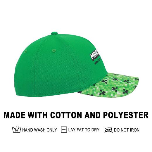Picture of Minecraft Logo Youth Curved Bill Snapback