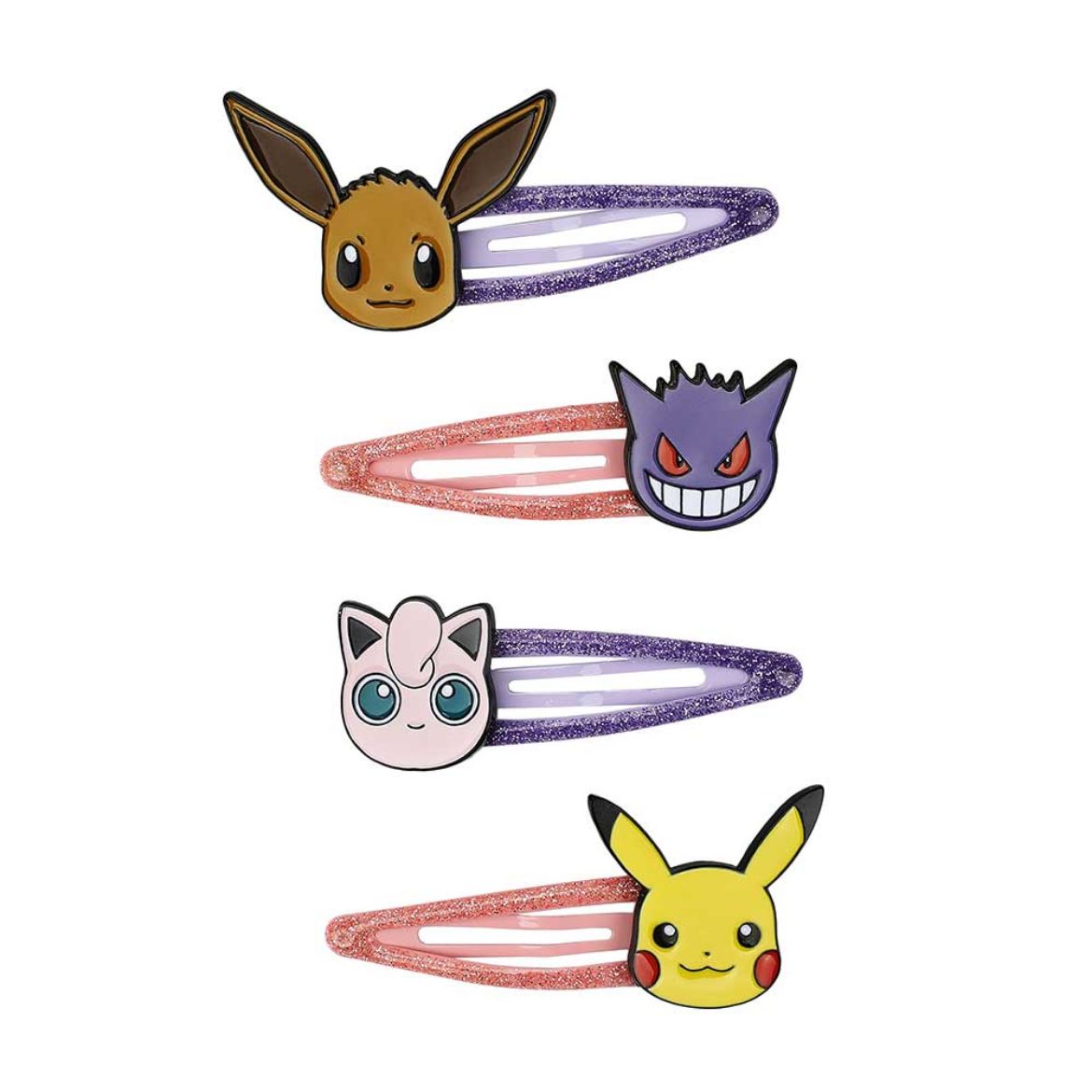 Picture of Pokemon Characters 4 pc. Hair Clip Set
