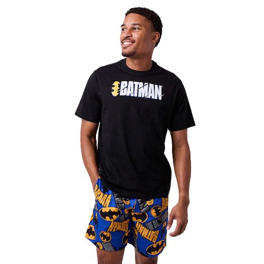 Picture of DC Comics Batman Logo Tee & AOP Short Lounge Set