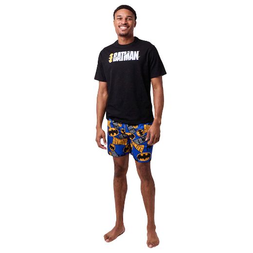 Picture of DC Comics Batman Logo Tee & AOP Short Lounge Set