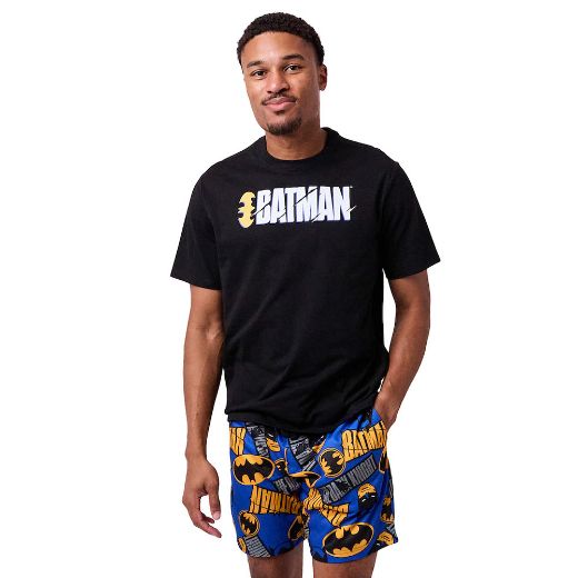 Picture of DC Comics Batman Logo Tee & AOP Short Lounge Set