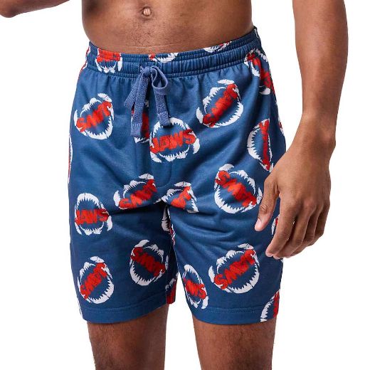 Picture of Bioworld Jaws Tee & AOP Short Lounge Set