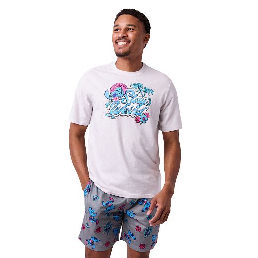 Picture of Disney Lilo & Stitch Stay Weired Tee & AOP Short Lounge Set