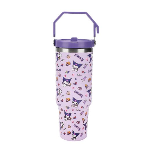 Picture of Kuromi 40 oz Stainless Steel Tumbler with Handle