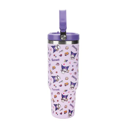 Picture of Kuromi 40 oz Stainless Steel Tumbler with Handle