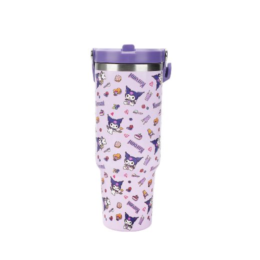 Picture of Kuromi 40 oz Stainless Steel Tumbler with Handle