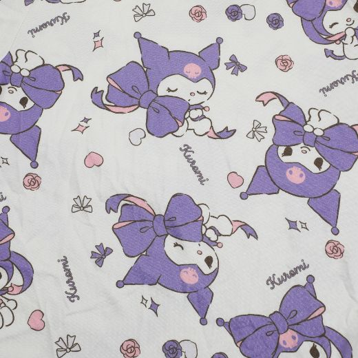 Picture of Kuromi Bows Juniors Cropped Baby Tee