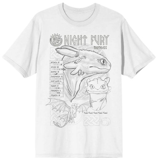 Picture of How to Train Your Dragon Night Fury Unisex Tee