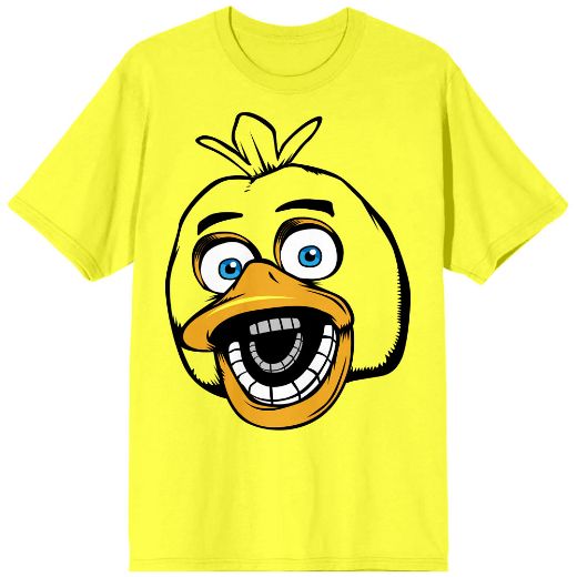 Picture of Five Nights At Freddy's Chica Big Face Oversized Unisex Tee