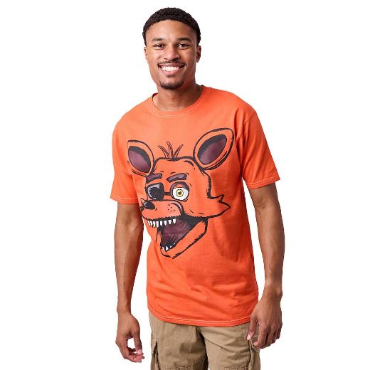 Picture of Five Nights At Freddy's Foxy Big Face Oversized Print Unisex Tee