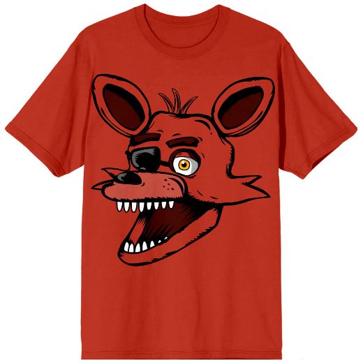 Picture of Five Nights At Freddy's Foxy Big Face Oversized Print Unisex Tee