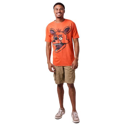 Picture of Five Nights At Freddy's Foxy Big Face Oversized Print Unisex Tee