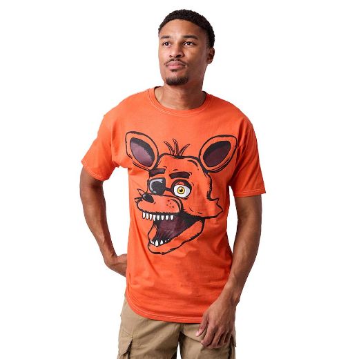 Picture of Five Nights At Freddy's Foxy Big Face Oversized Print Unisex Tee