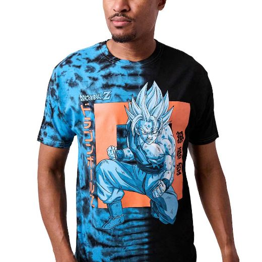 Picture of Dragon Ball Z Goku Split Washed Unisex Tee