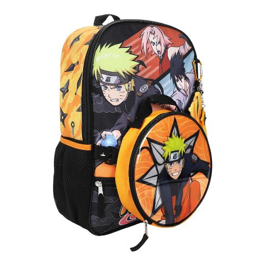 Picture of Naruto Shippuden AOP Youth 5 pc Backpack Set