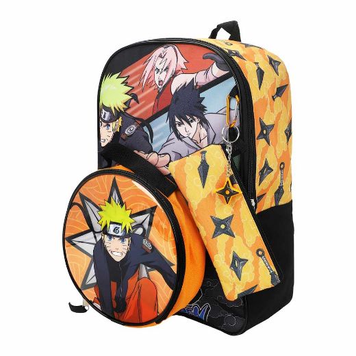 Picture of Naruto Shippuden AOP Youth 5 pc Backpack Set