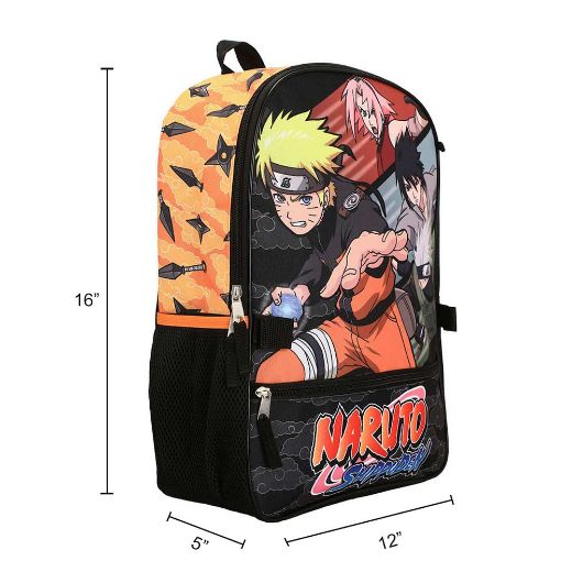 Picture of Naruto Shippuden AOP Youth 5 pc Backpack Set