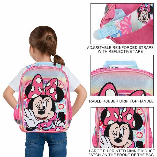 Picture of Disney Minnie Mouse AOP Youth Backpack