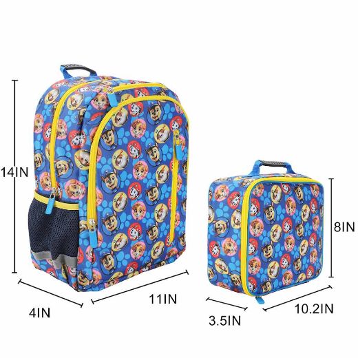 Picture of PAW Petrol AOP Youth Lunch Kit & Backpack Set